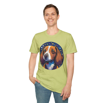 Dog Shirt Unisex Animal Tee Gildan Softstyle 64000 Short Sleeve