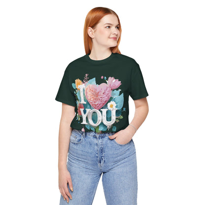 Natural Cotton Tee Shirt - Love Story Collection Printify