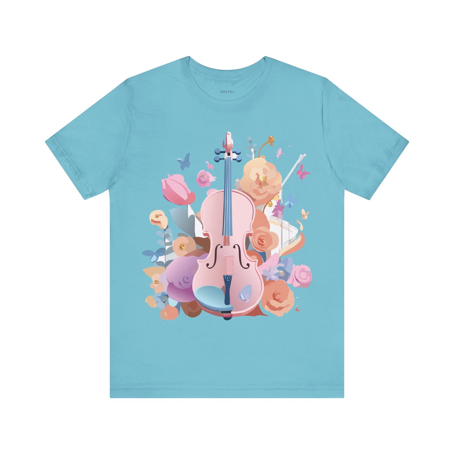 Natural Cotton Tee Shirt - Music collection