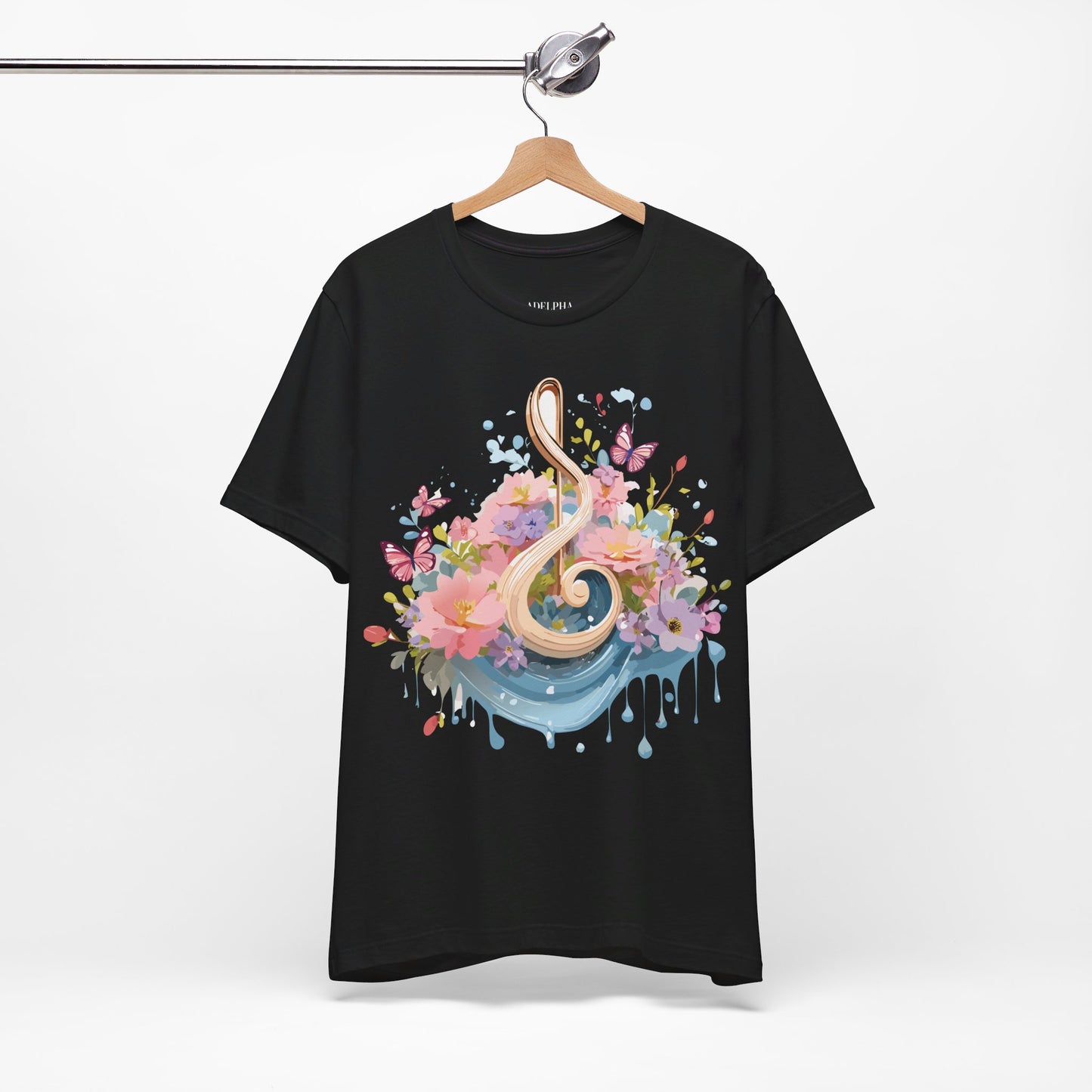 T-shirt en coton naturel - Collection Musique