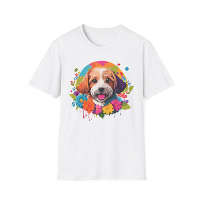 Unisex Dog Shirt Softstyle Cotton Tee Gildan 64000 Animal Tee