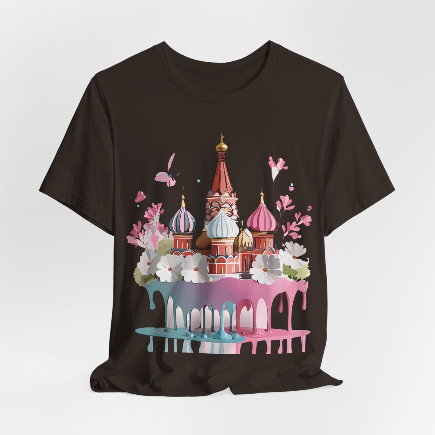 Natural Cotton Tee Shirt - Beautiful Places Collection - Moscow