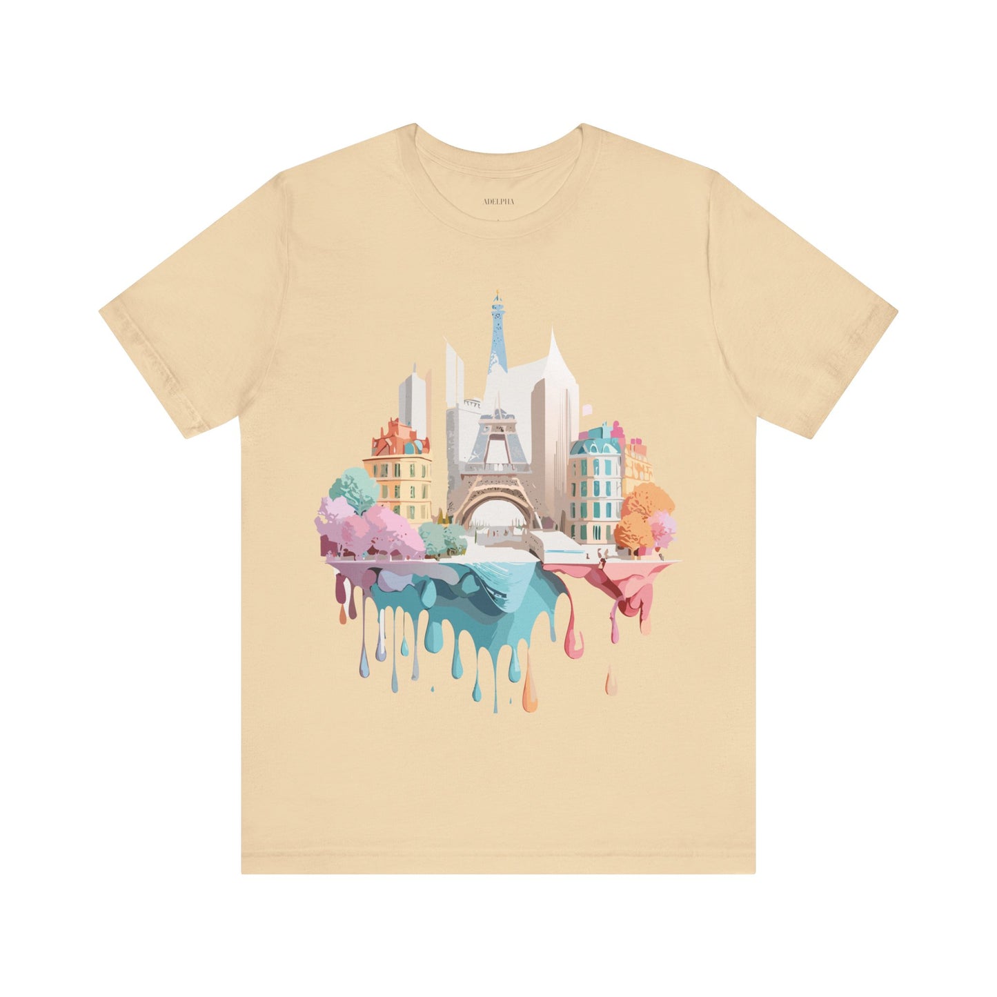 T-Shirt aus natürlicher Baumwolle – Kollektion „Beautiful Places“ – Paris