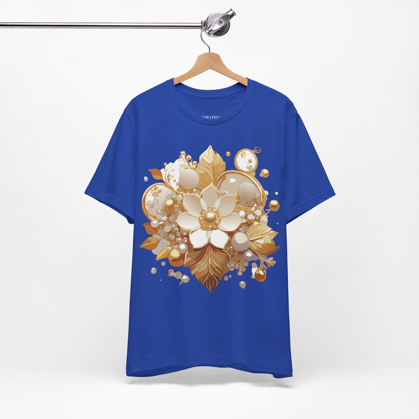 T-Shirt aus natürlicher Baumwolle – Queen Collection