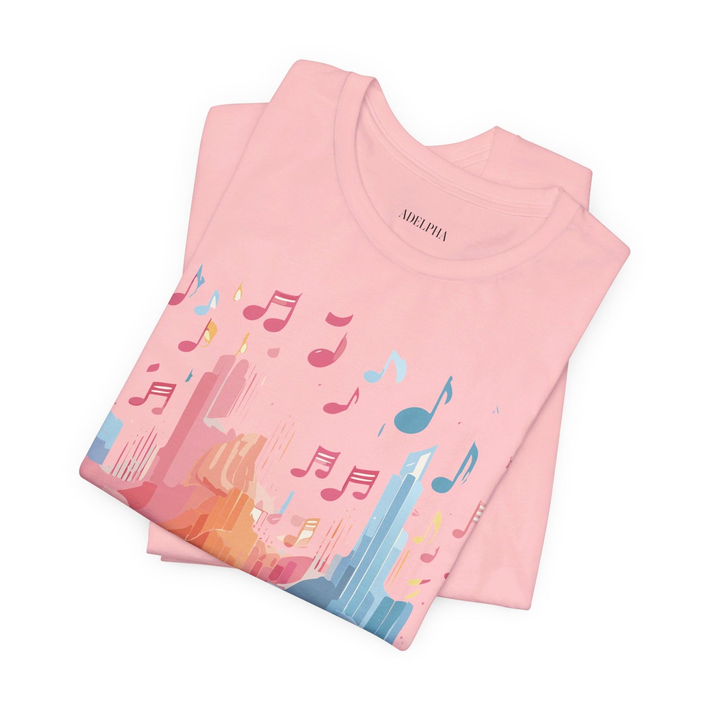 T-shirt en coton naturel - Collection Musique