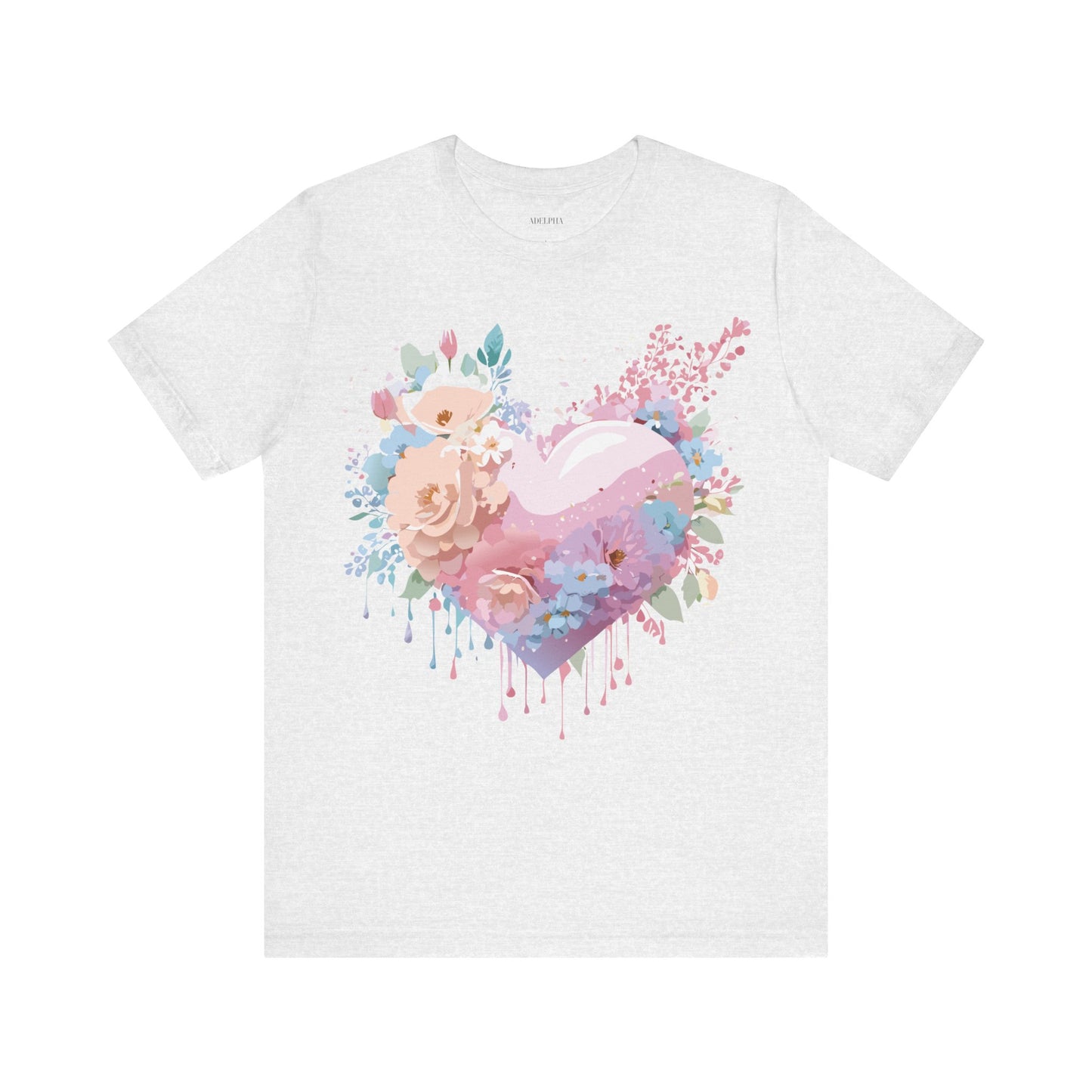 T-Shirt aus natürlicher Baumwolle – Love Story-Kollektion