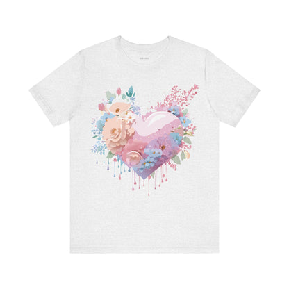 Natural Cotton Tee Shirt - Love story Collection Printify