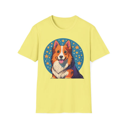Unisex Dog Shirt Animal Print Tee Gildan Softstyle 64000 Tee