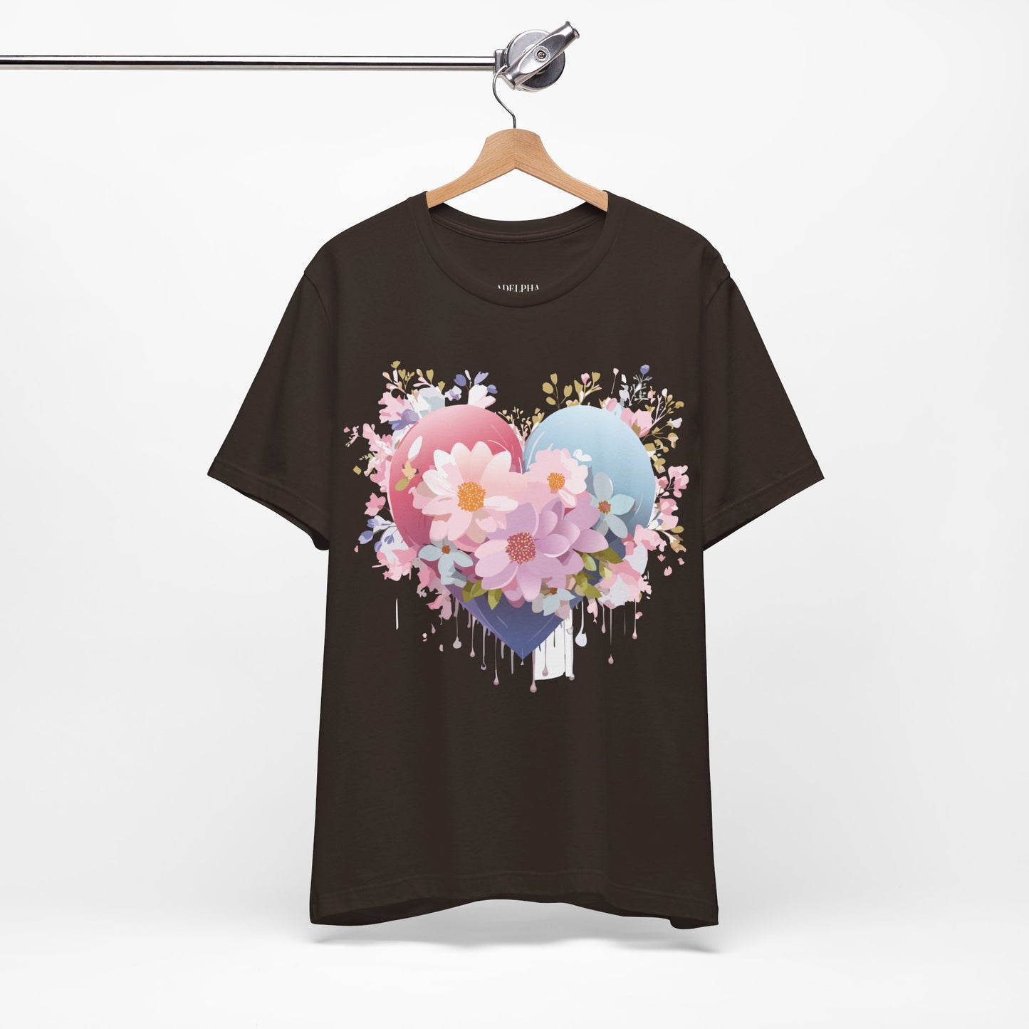 T-shirt en coton naturel - Collection Love Story