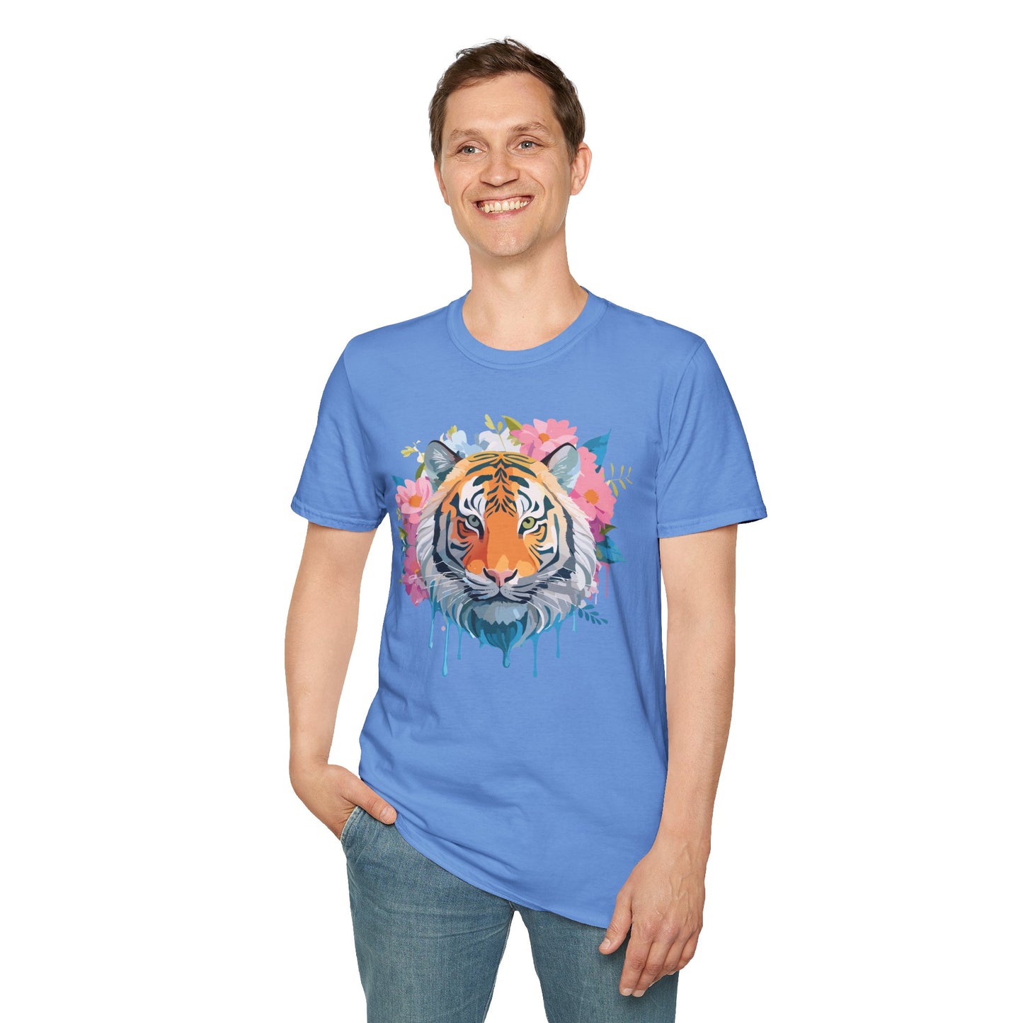 Tiger Shirt, Shirt with Tiger, Animal Tee, Shirt with Animals