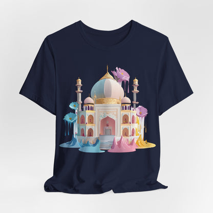 Natural Cotton Tee Shirt - Bukhara, Uzbekistan Printify
