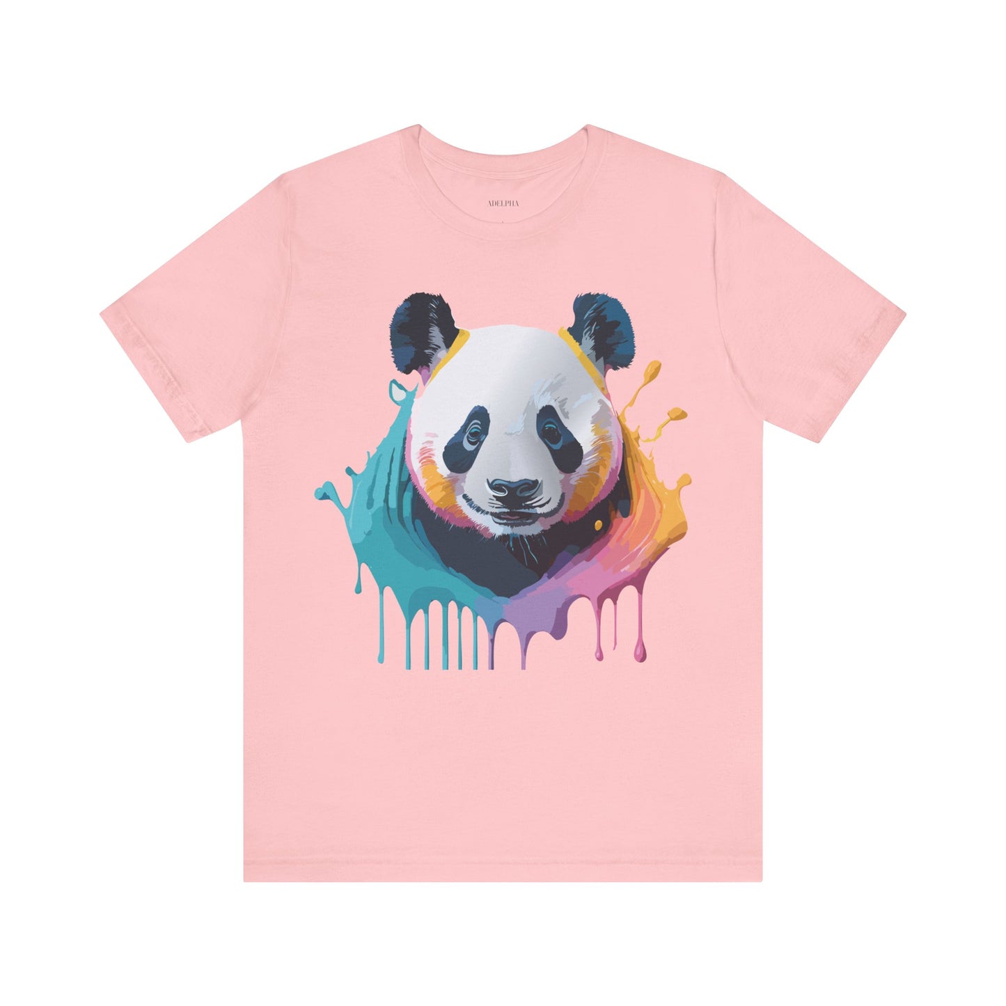 T-Shirt aus natürlicher Baumwolle mit Panda