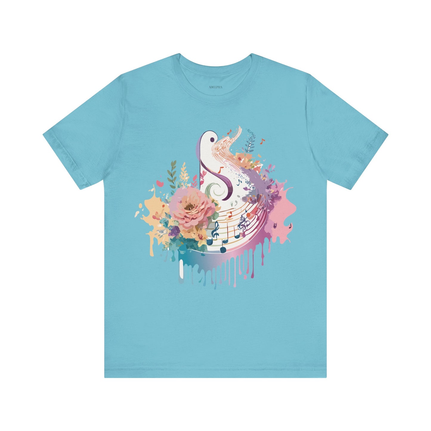 T-shirt en coton naturel - Collection Musique