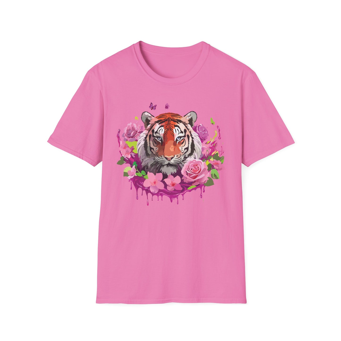 Tiger Shirt, Shirt with Tiger, Animal Tee, Shirt with Animals