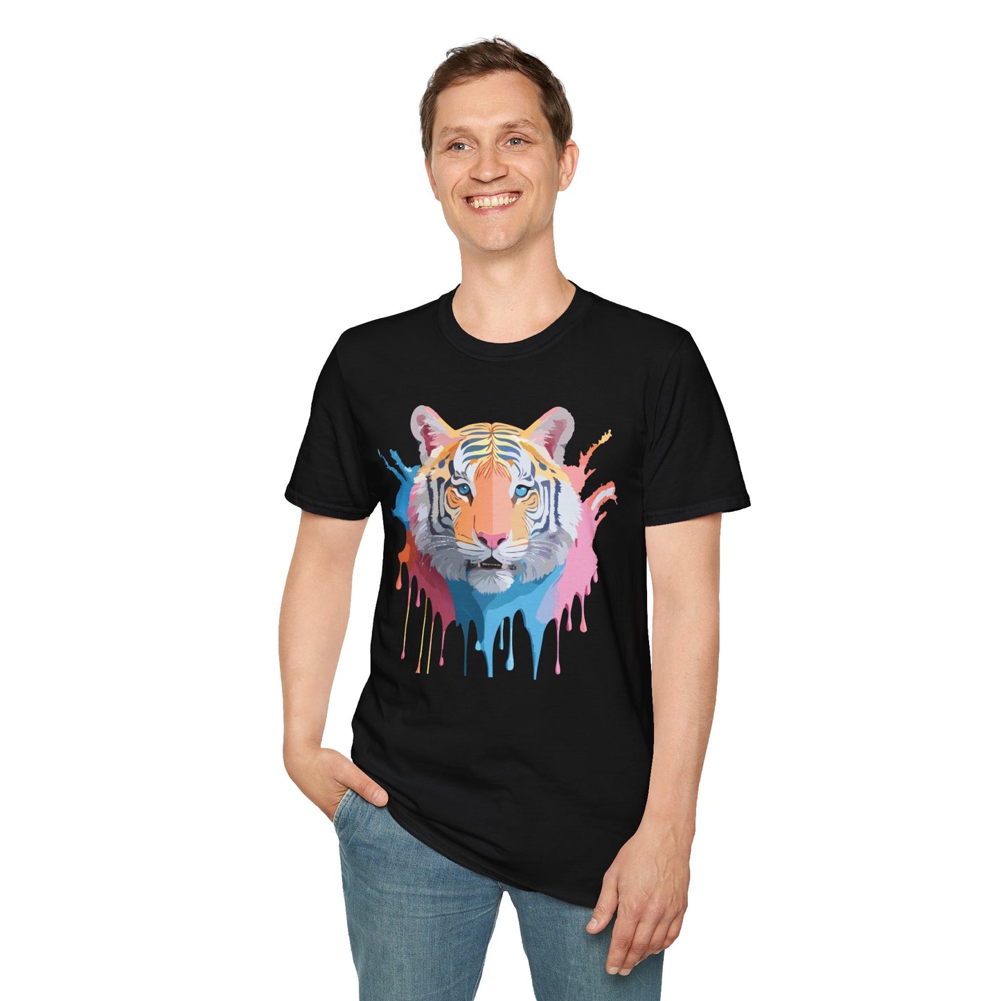 Tiger Shirt, Shirt with Tiger, Animal Tee, Shirt with Animals