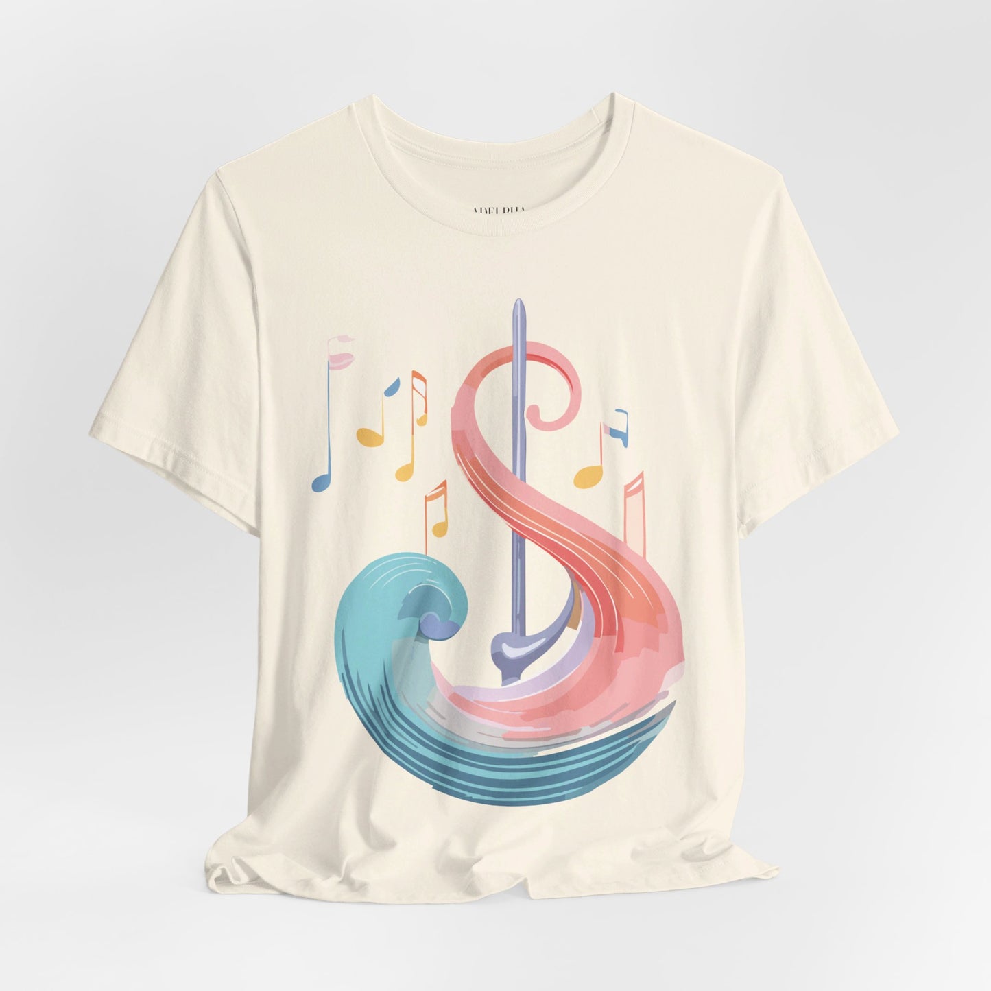 Natural Cotton Tee Shirt - Music collection