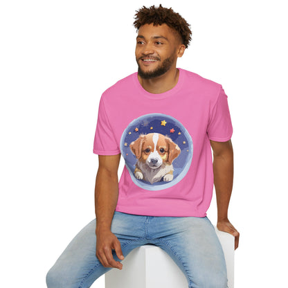 Unisex Gildan Softstyle 64000 Dog Shirt Tee Ring Spun Cotton