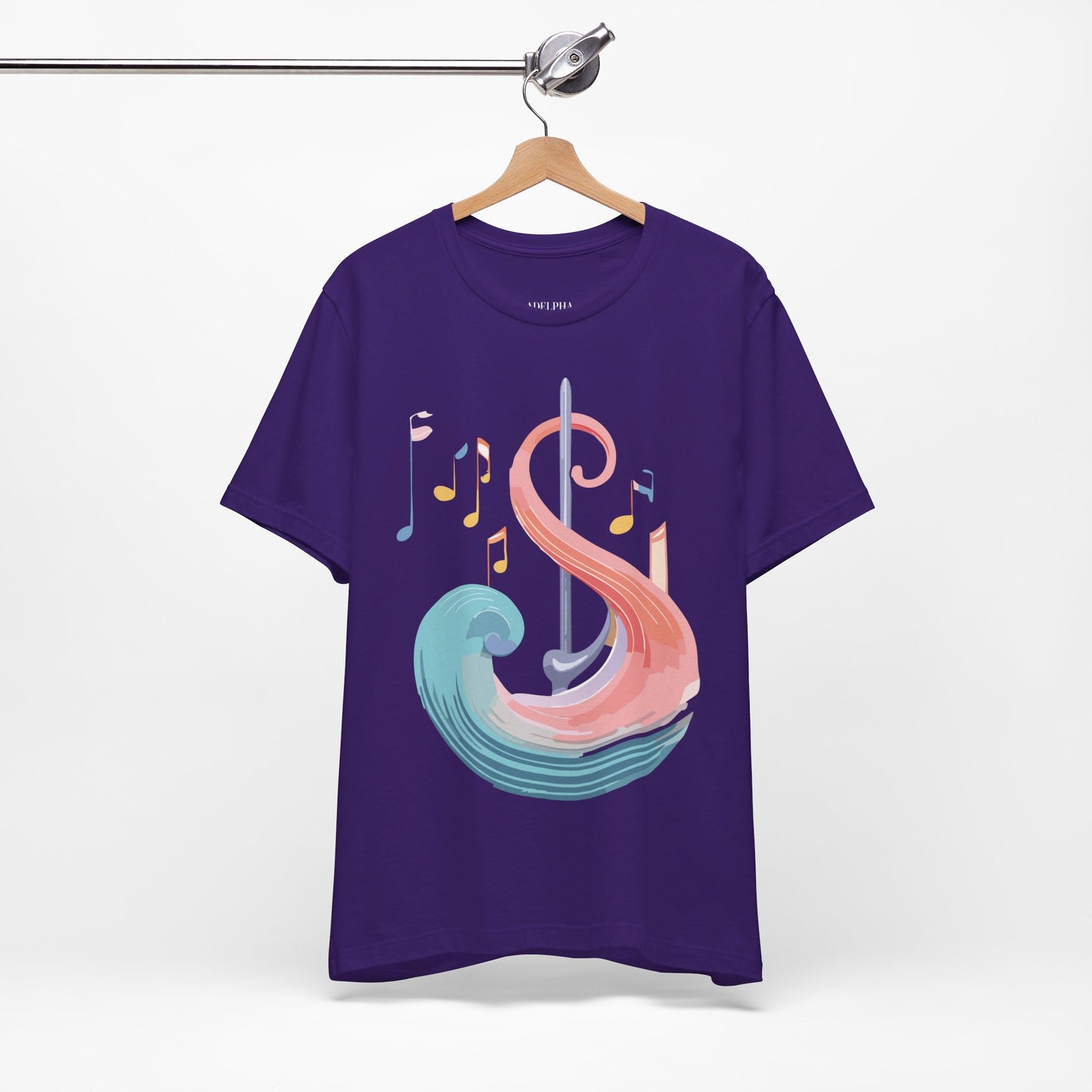 T-shirt en coton naturel - Collection Musique