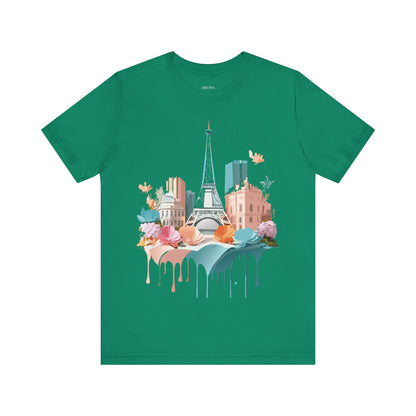 Tourist Shirt, Shirt with Paris - ADELPHA