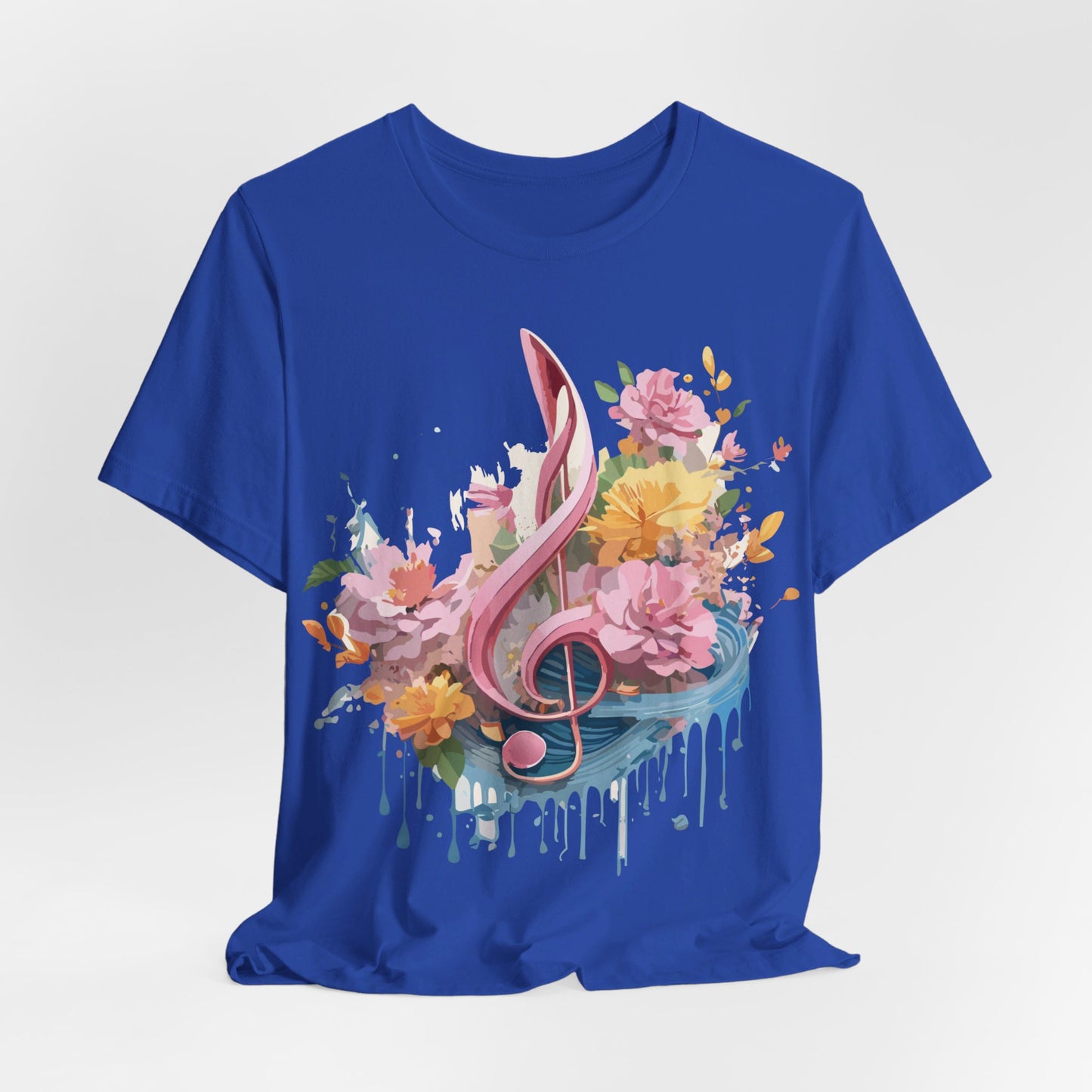 Natural Cotton Tee Shirt - Music Collection