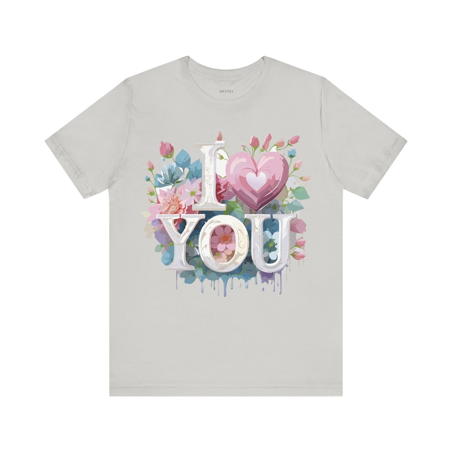 Natural Cotton Tee Shirt - Love story Collection