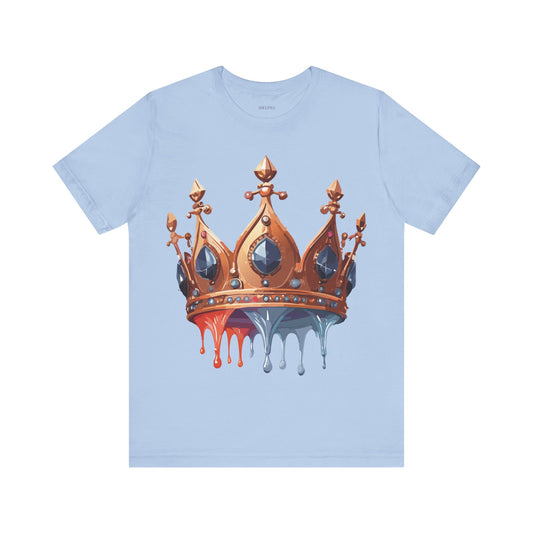 T-Shirt aus natürlicher Baumwolle – Queen Collection