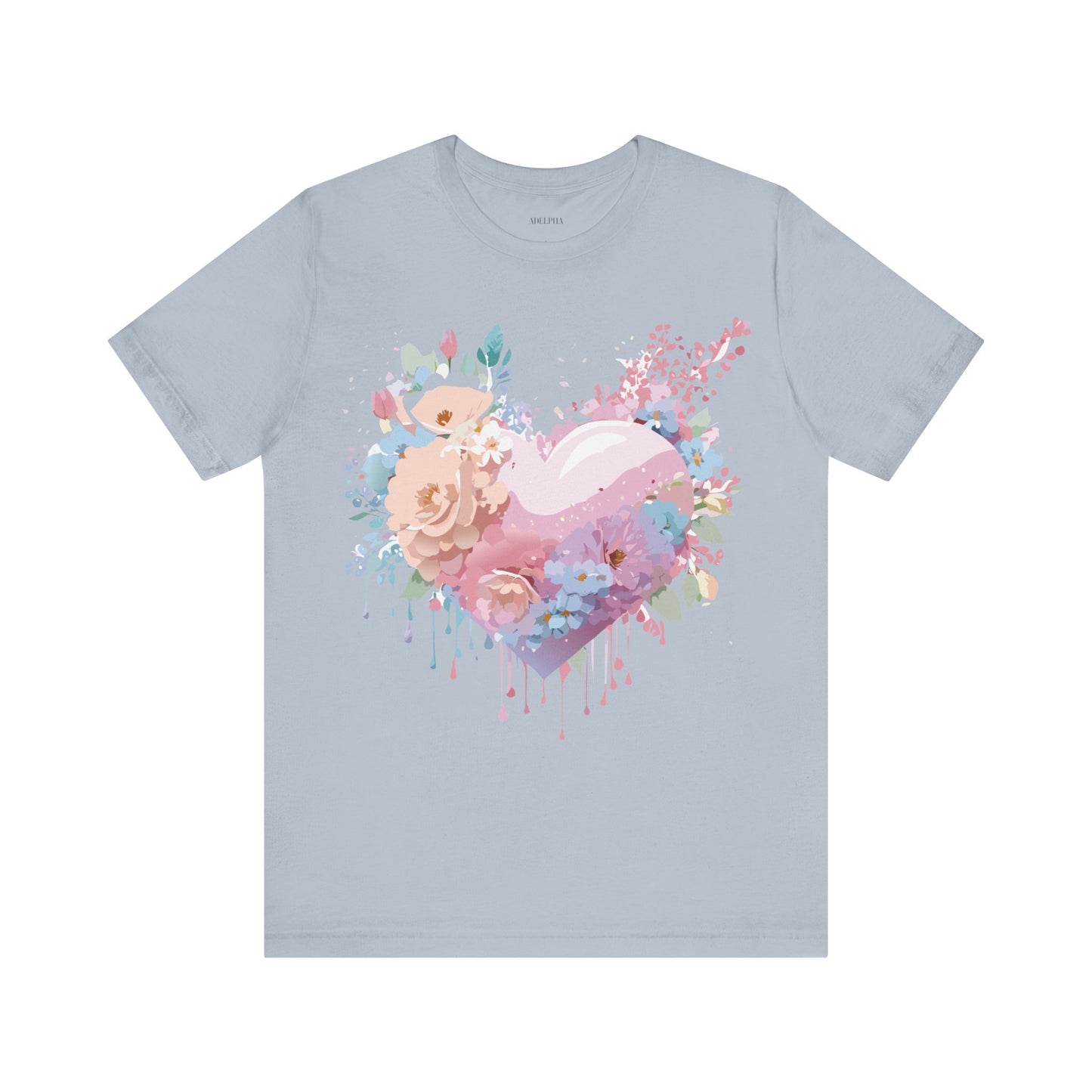 T-shirt en coton naturel - Collection Love story