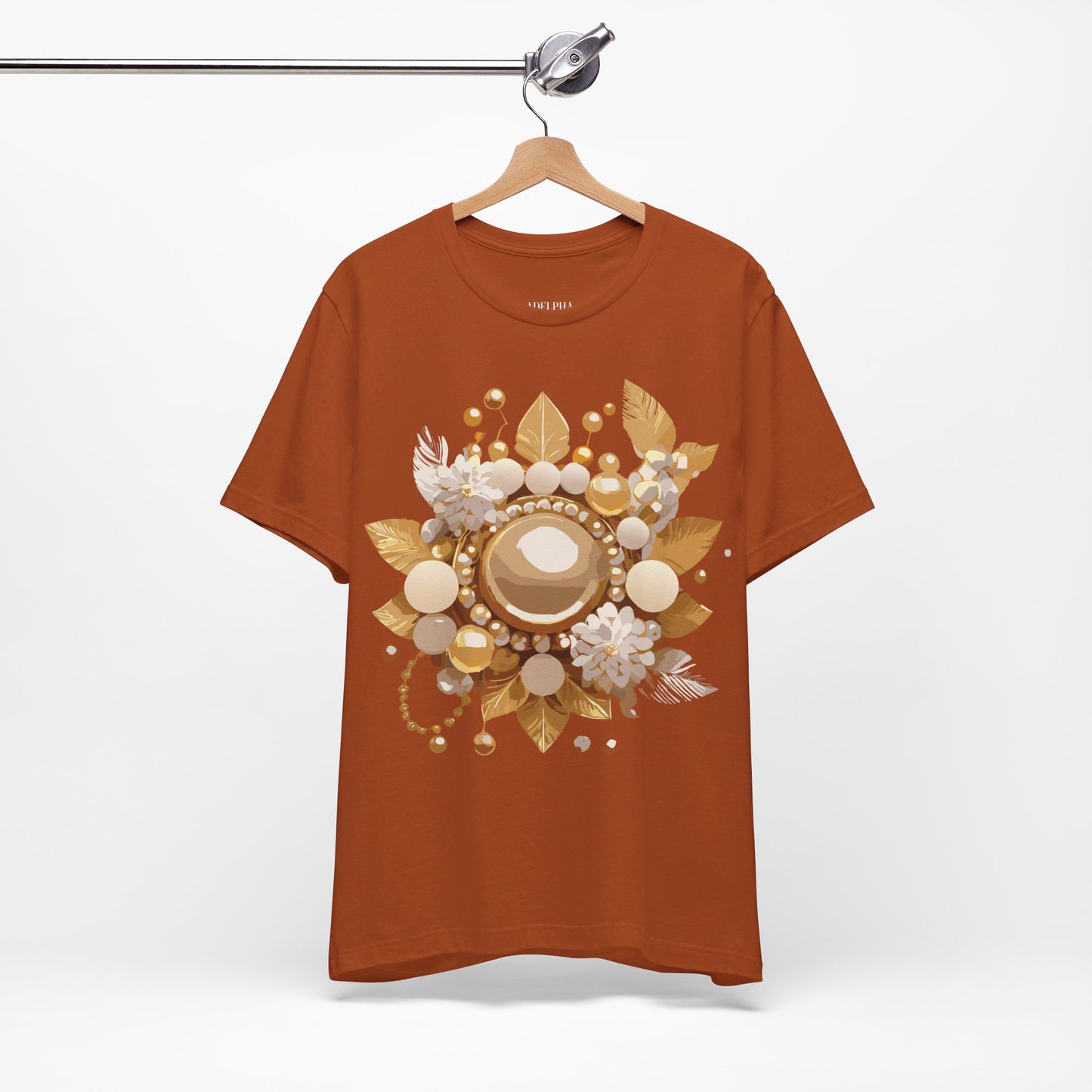 T-Shirt aus natürlicher Baumwolle – Queen Collection