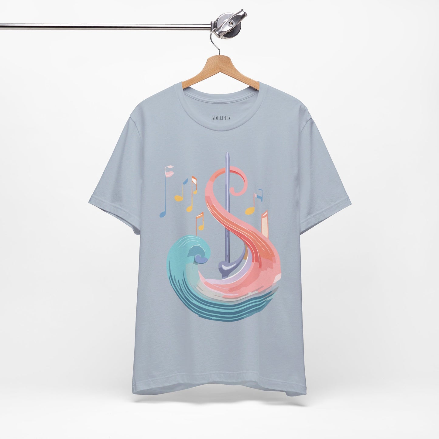 Natural Cotton Tee Shirt - Music collection