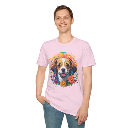 Dog Shirt Unisex Animal Tee Gildan 64000 Softstyle Ring Spun Cotton