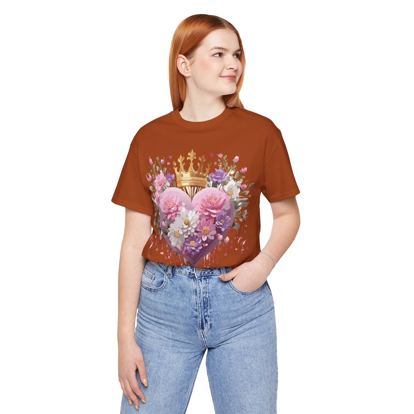 Natural Cotton Tee Shirt - Love Story Collection