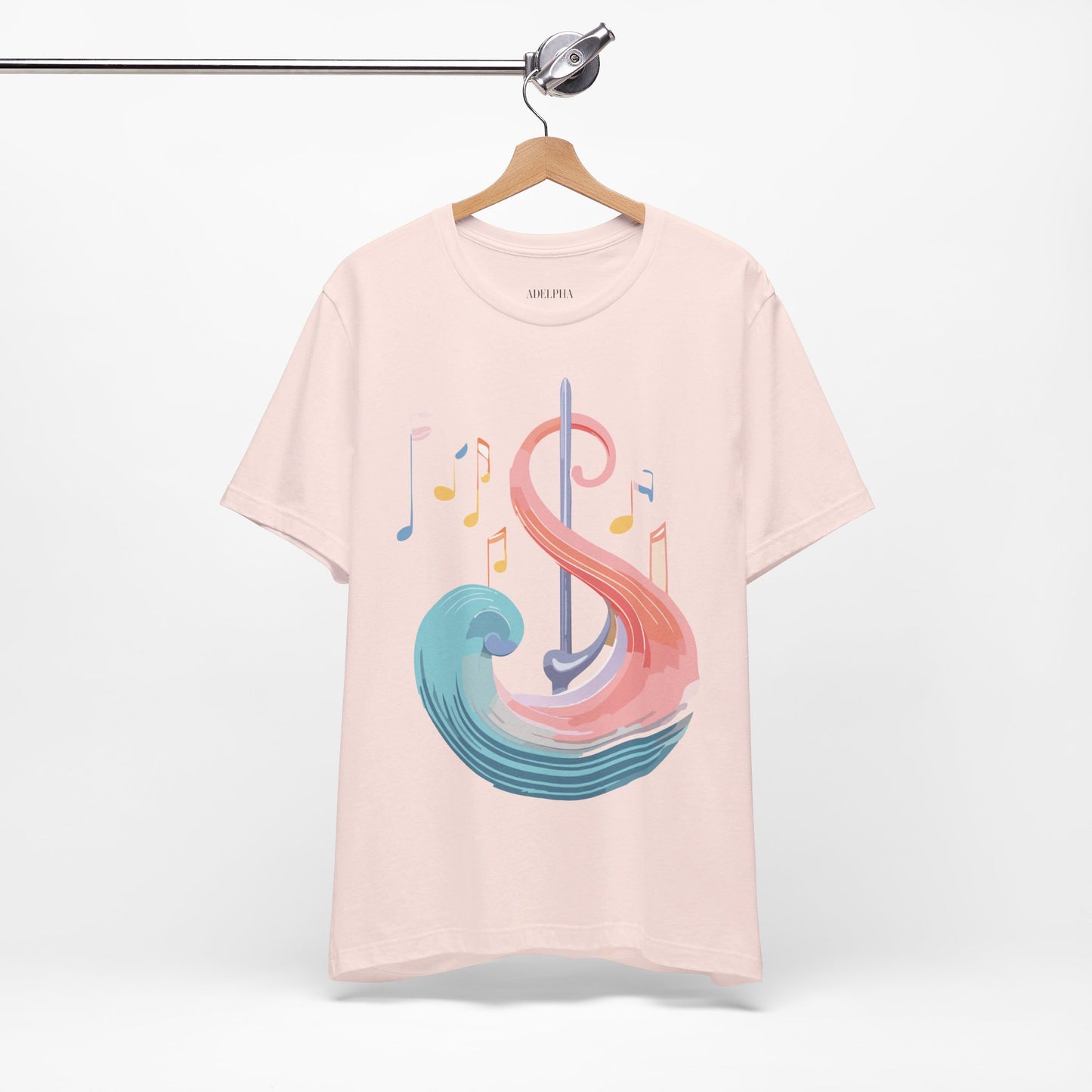 Natural Cotton Tee Shirt - Music collection