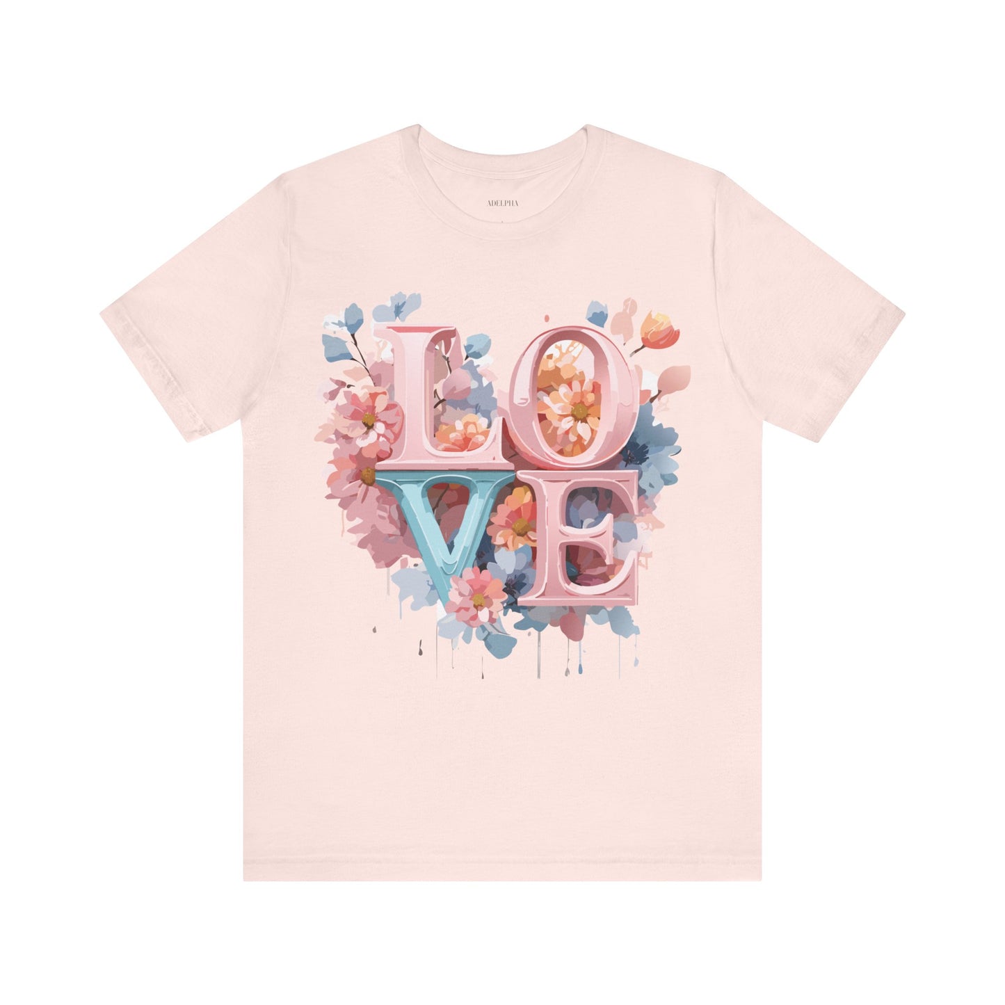 T-shirt en coton naturel - Collection Love story