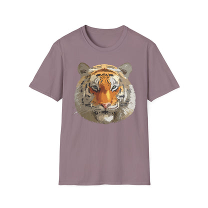 Unisex Tiger Shirt Animal Print Tee Gildan Softstyle Cotton Quality