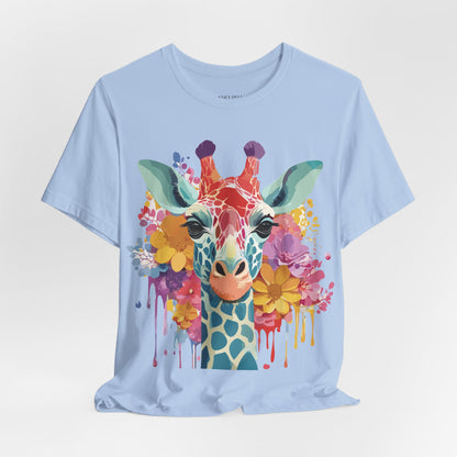 Shirt with Animals | Giraffe Printify