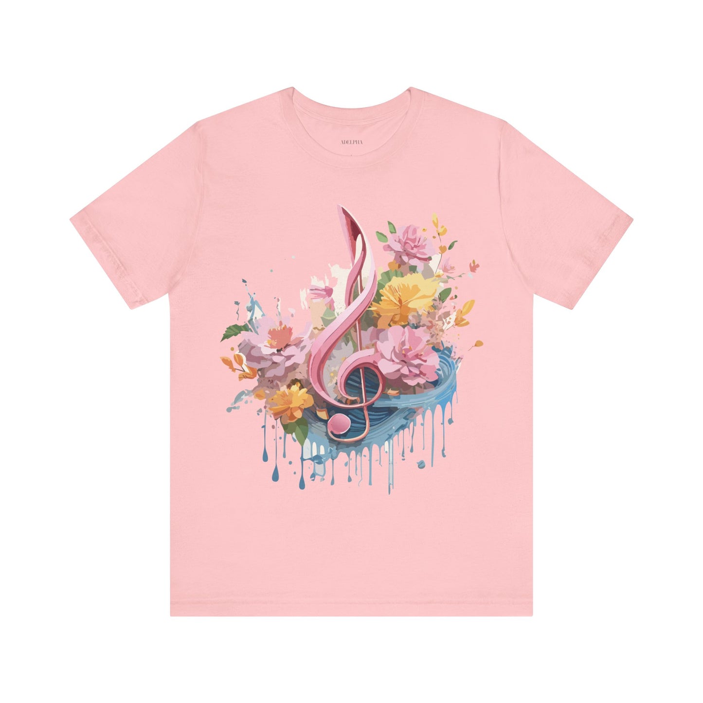 Natural Cotton Tee Shirt - Music collection