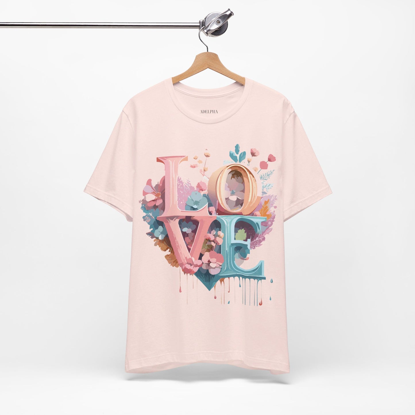 Natural Cotton Tee Shirt - Love story Collection