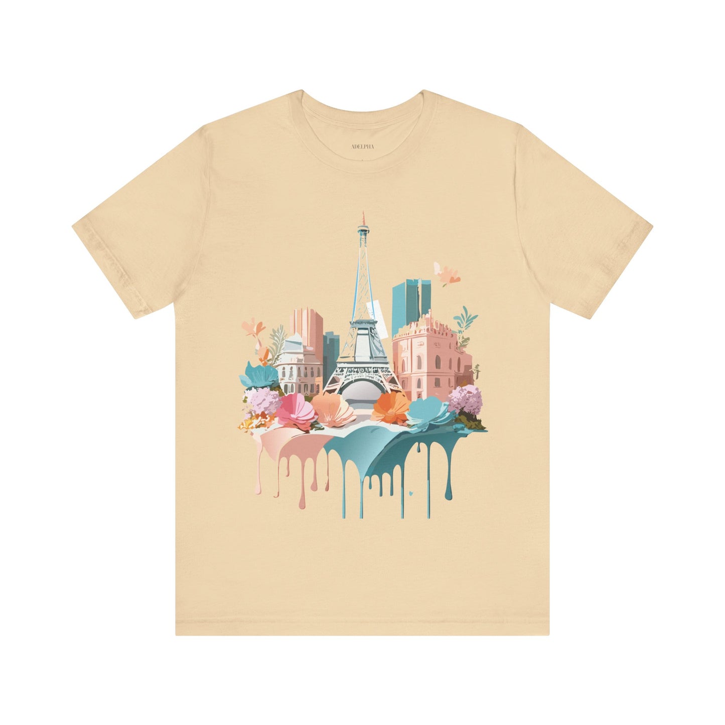 T-Shirt aus natürlicher Baumwolle – Kollektion „Beautiful Places“ – Paris