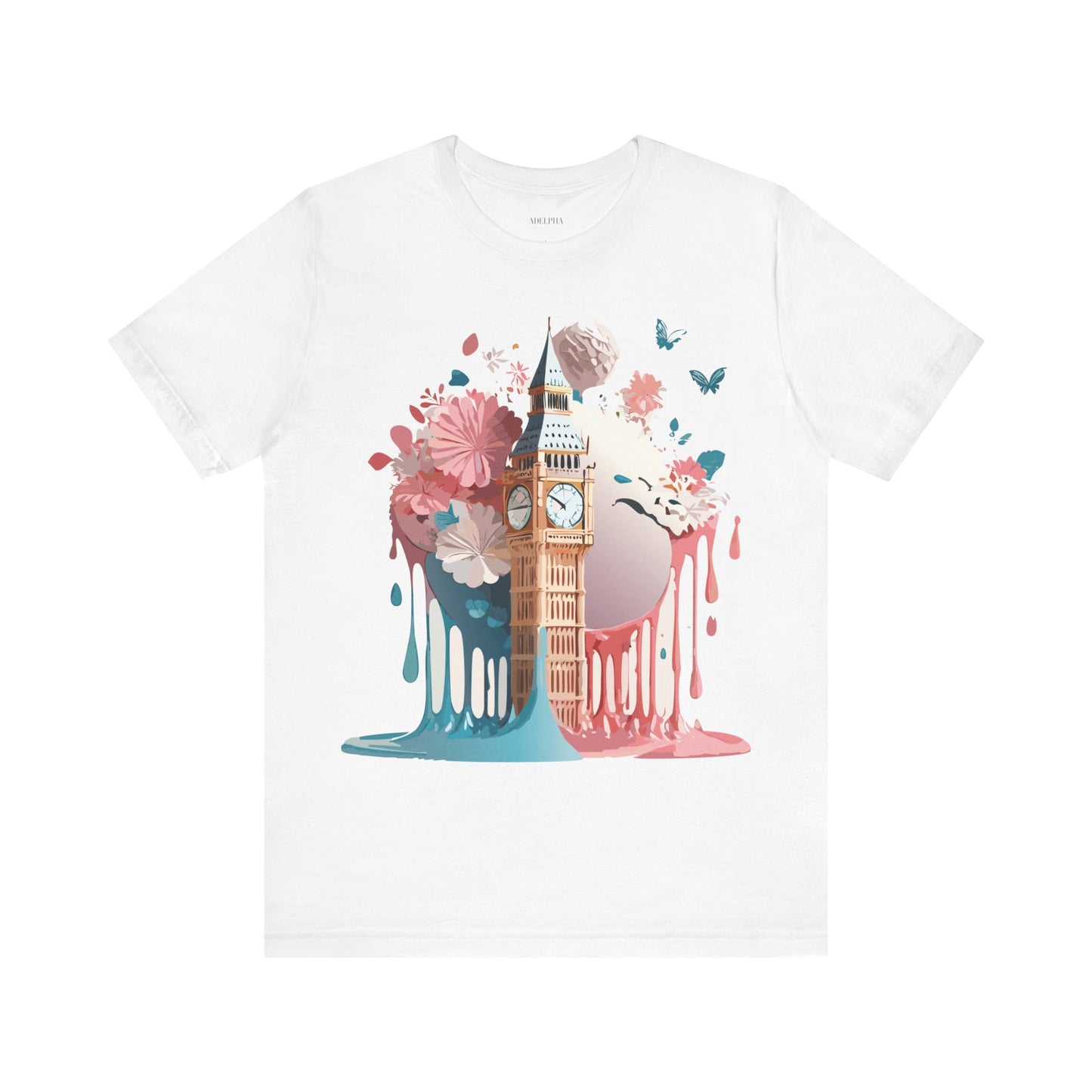 Natural Cotton Tee Shirt - Beautiful Places Collection - London