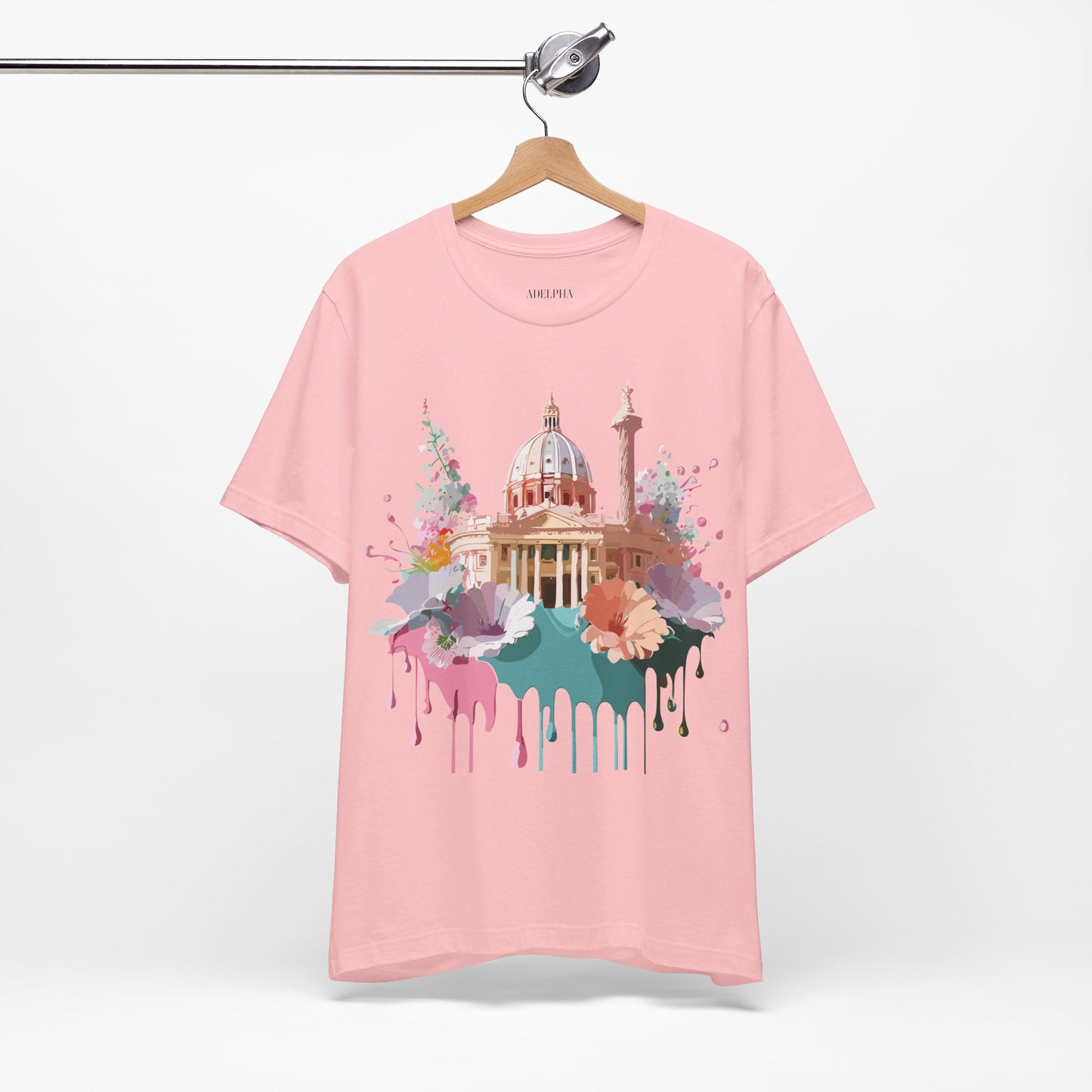 T-shirt en coton naturel - Collection Beautiful Places - Rome