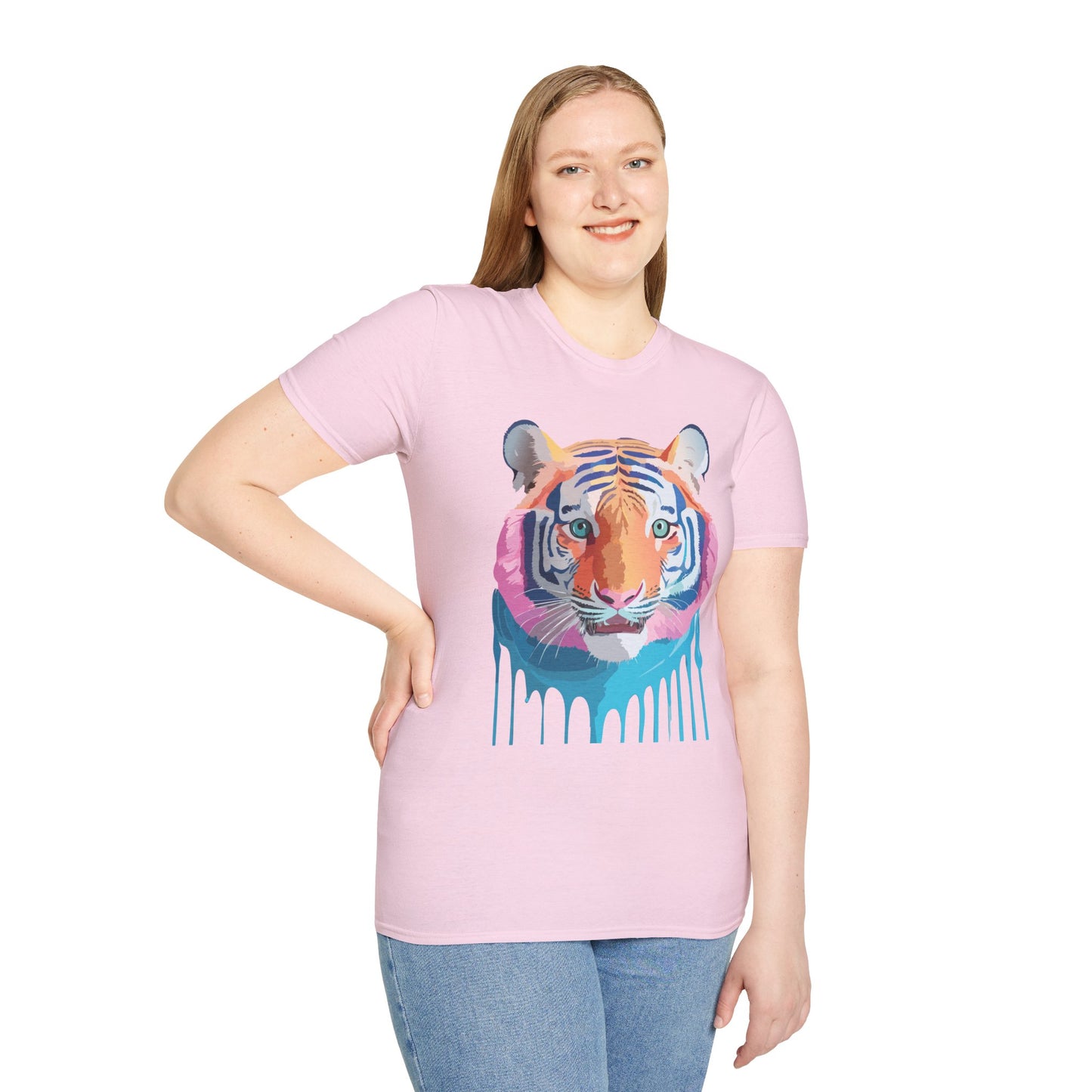 Tiger Shirt, Shirt with Tiger, Animal Tee, Shirt with Animals