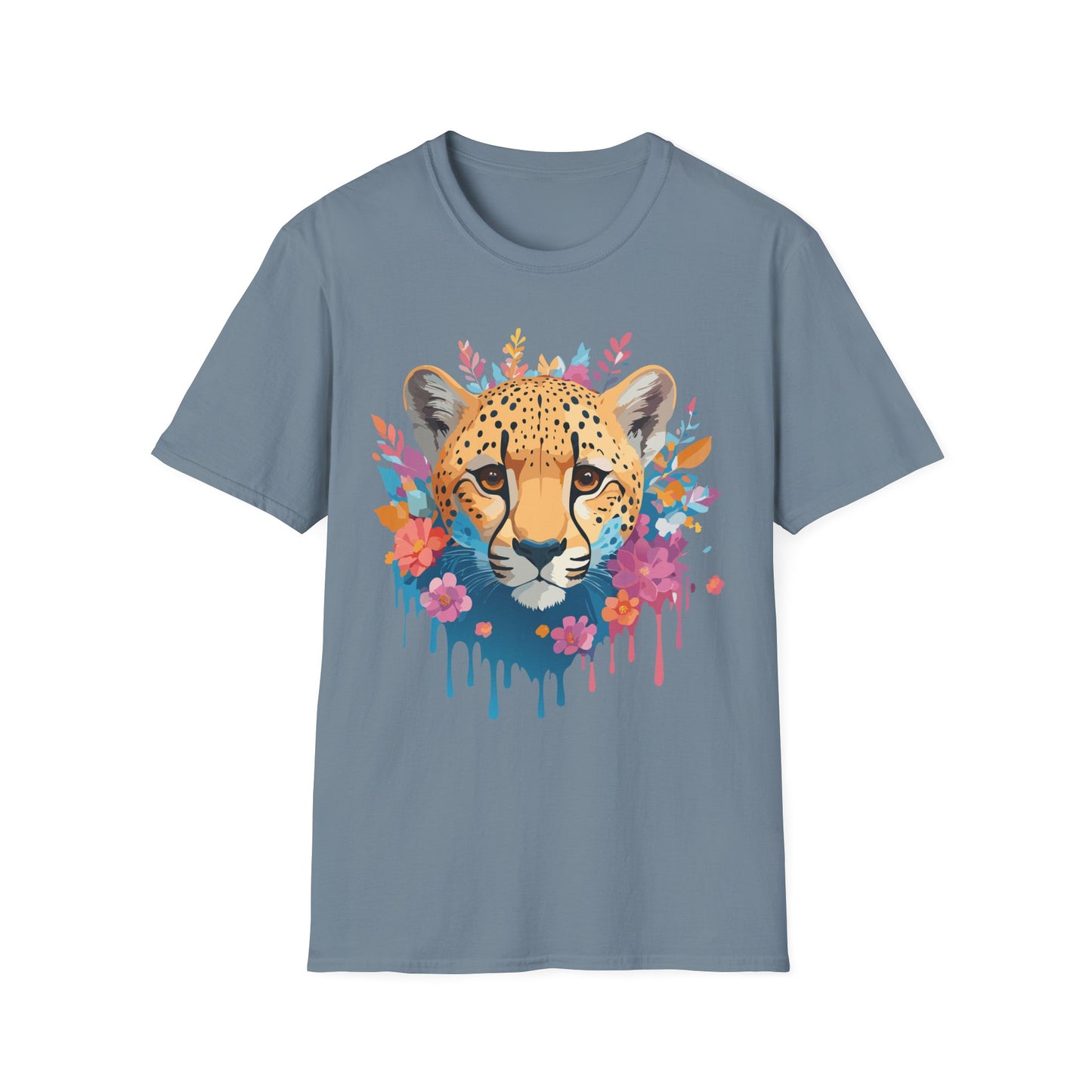 Cheetah Shirt, Shirt with Cheetah, Cheetah Tee, Shirt with Animals