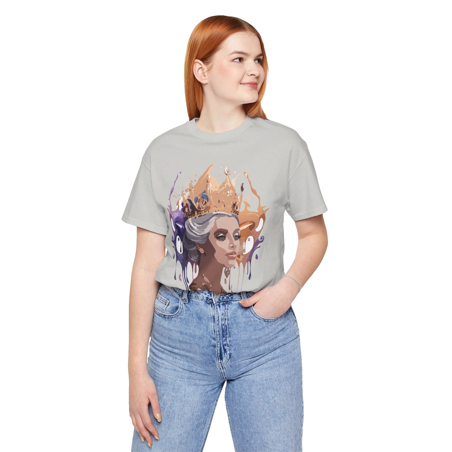 Natural Cotton Tee Shirt - Queen Collection