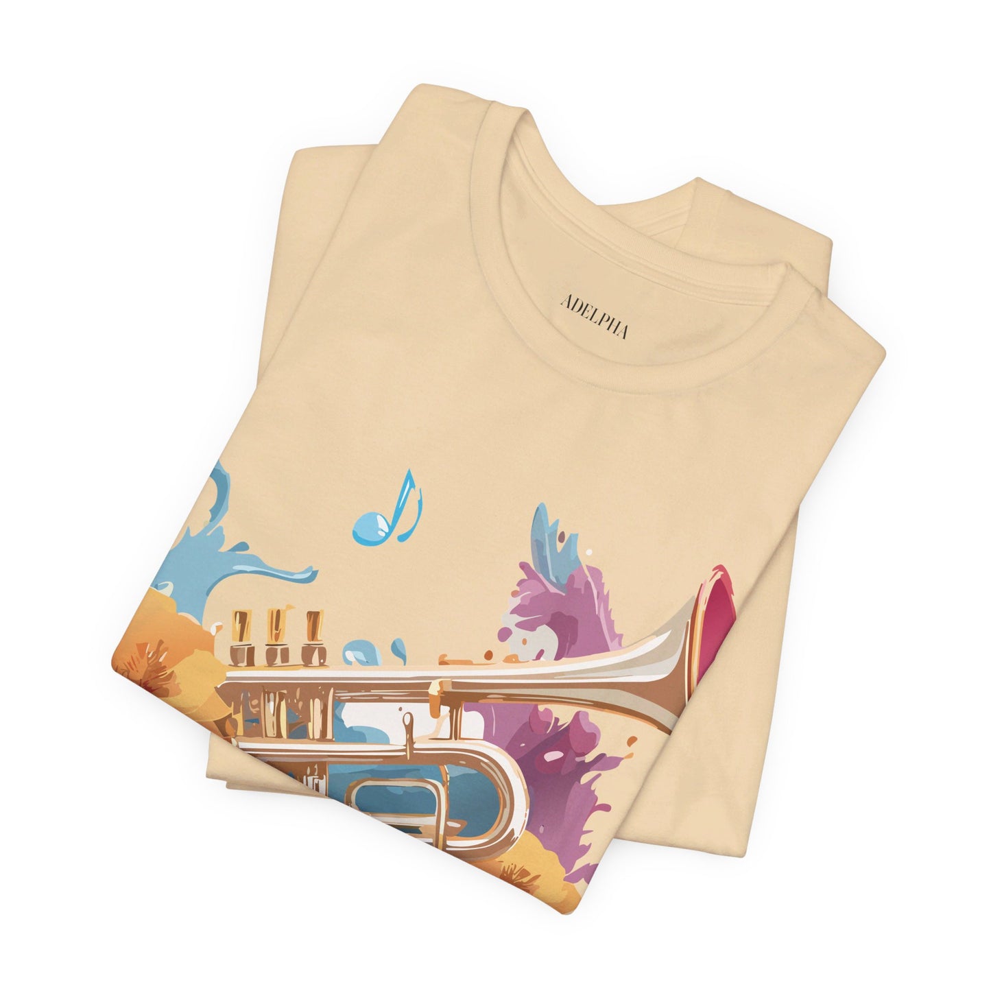 T-shirt en coton naturel - Collection Musique