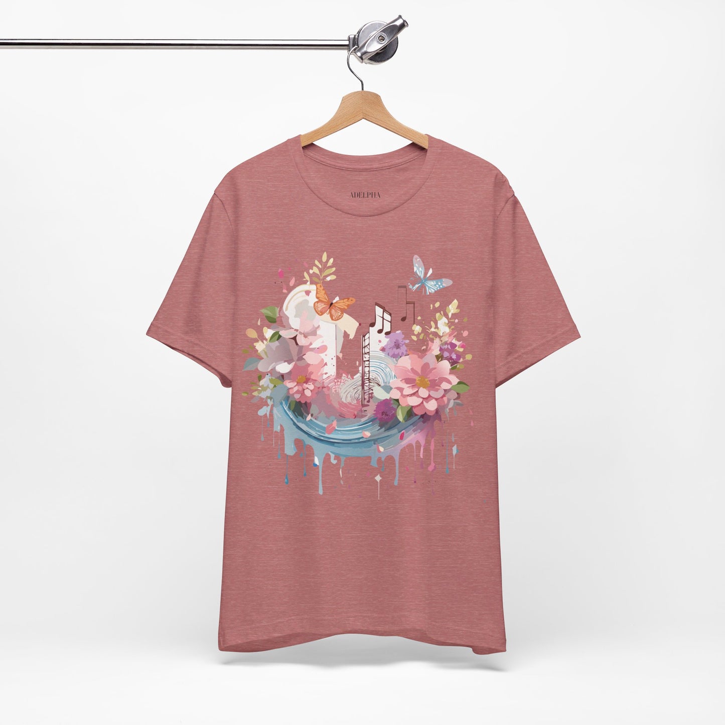 T-shirt en coton naturel - Collection Musique