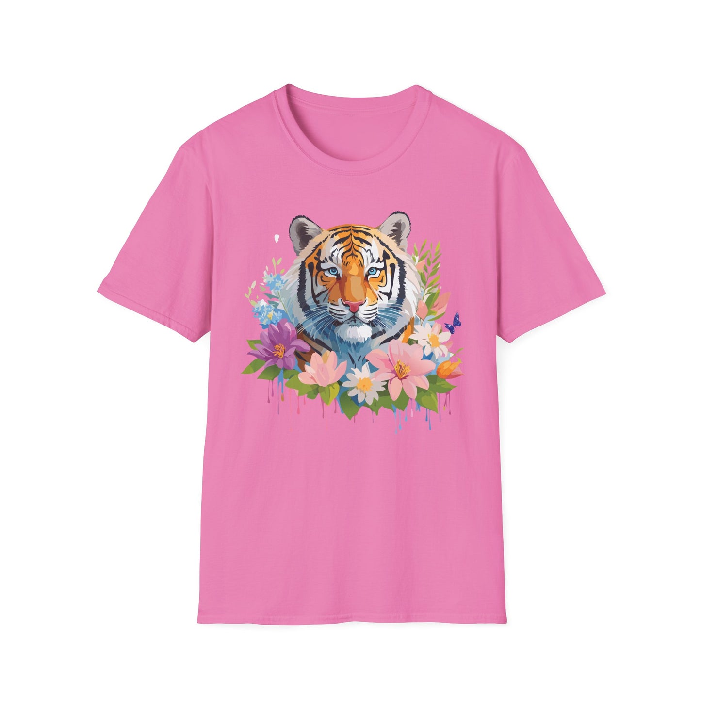 Tiger Shirt, Shirt with Tiger, Animal Tee, Shirt with Animals