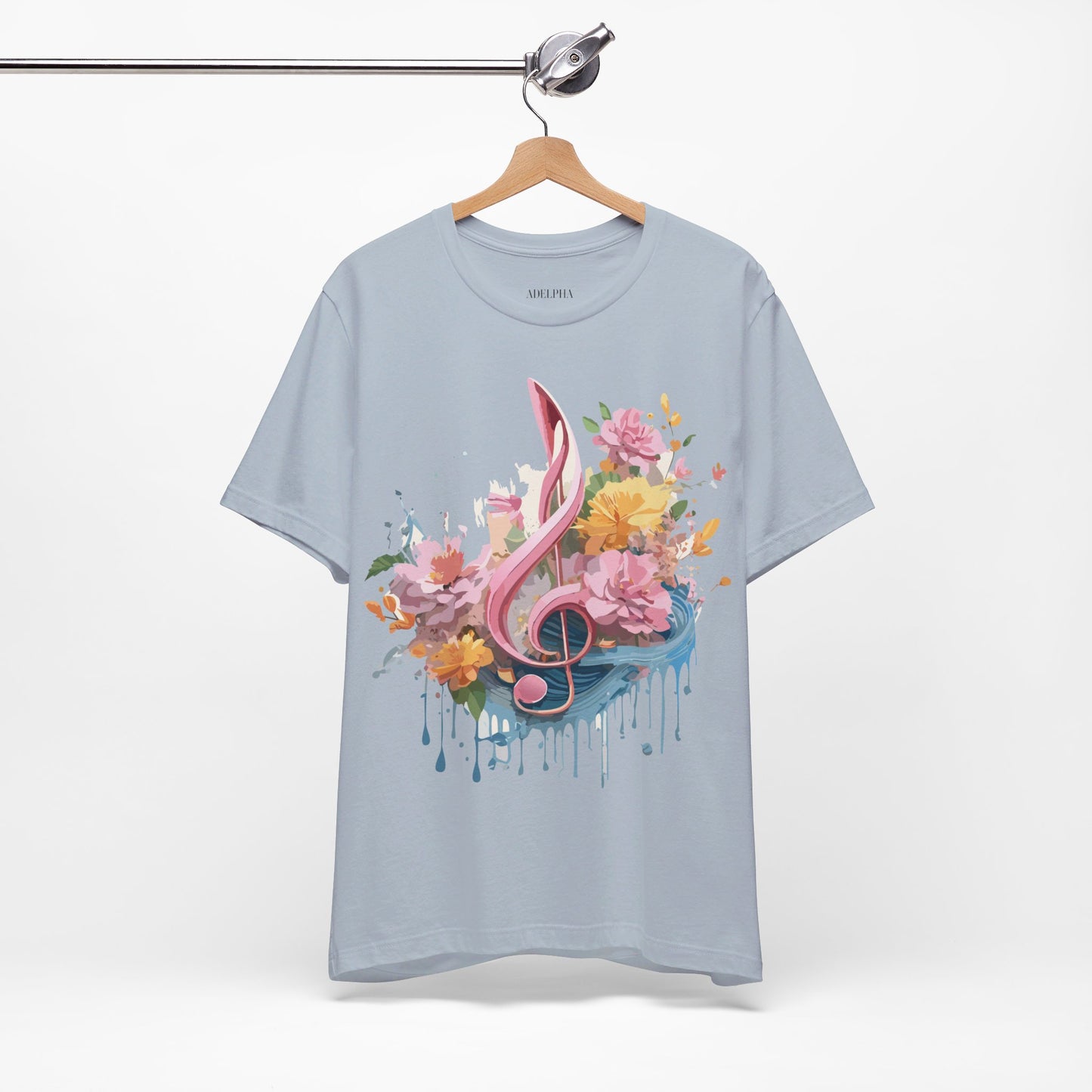 Natural Cotton Tee Shirt - Music collection