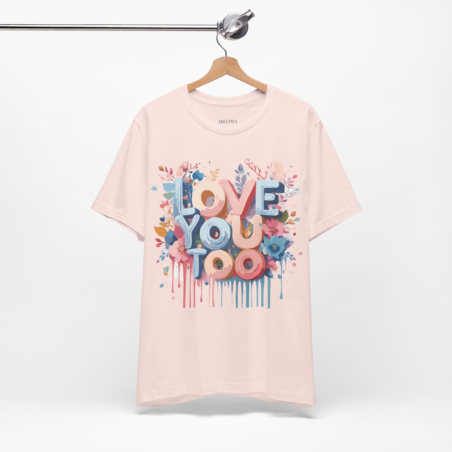 T-Shirt aus natürlicher Baumwolle – Love Story-Kollektion