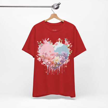 Natural Cotton Tee Shirt - Love Story Collection Printify