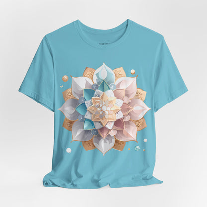 Natural Cotton Tee Shirt - Medallion Collection Printify